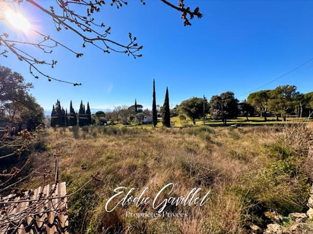 Vente Terrain 1240 m2 Moussoulens