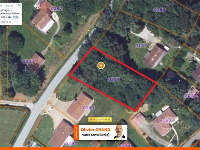Vente Terrain 1245 m2 Oradour sur Glane