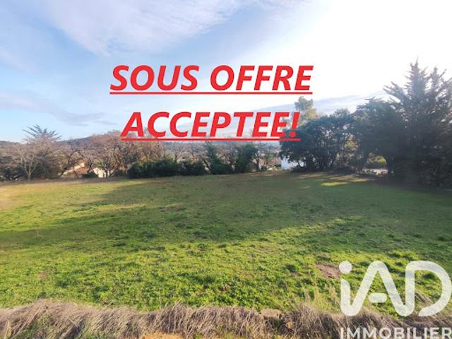 Vente Terrain 1287 m2 Gabian