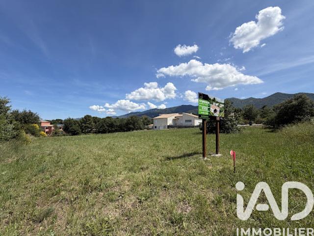 Vente Terrain 1292 m2 Montesquieu des Albères