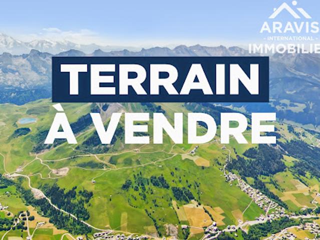 Vente Terrain 1297 m2 Thônes