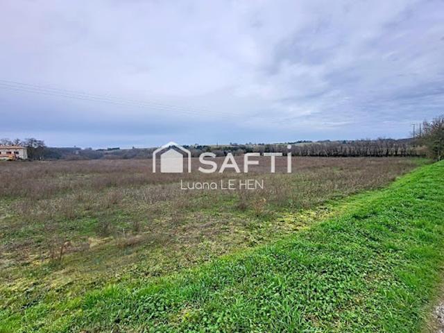 Vente Terrain 1315 m2 Golfech