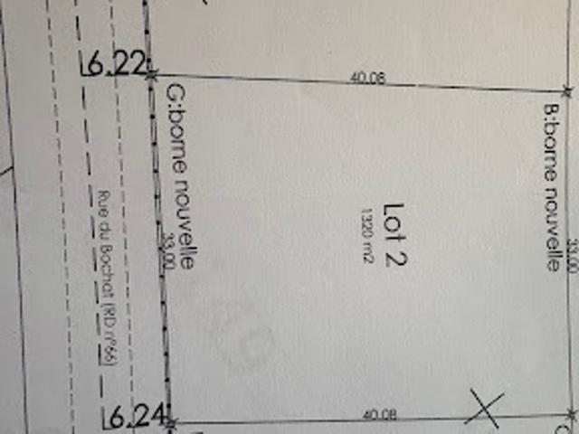 Vente Terrain 1319 m2 Les Bordes Aumont