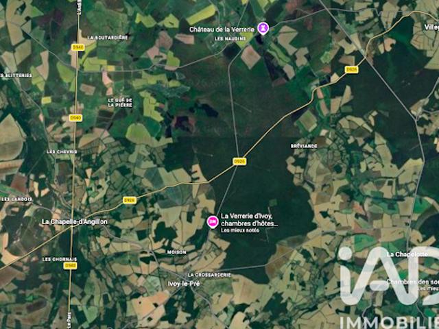 Vente Terrain 133671 m2 Charenton du Cher