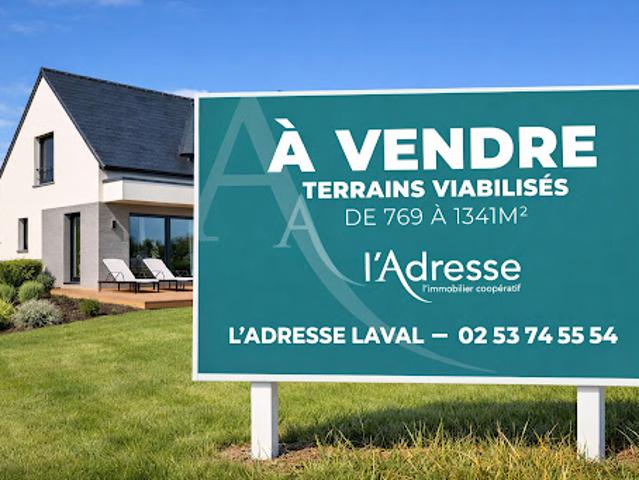Vente Terrain 1341 m2 Laval