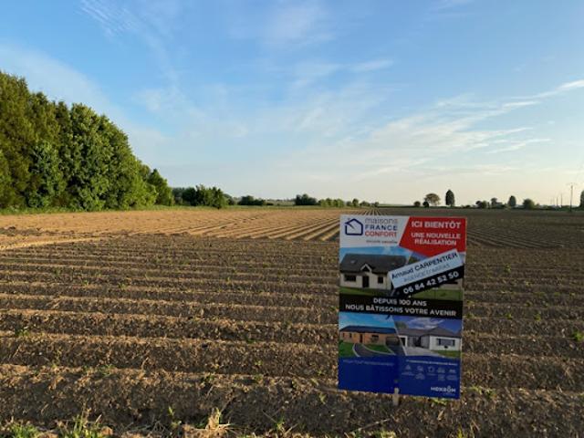 Vente Terrain 1350 m2 Agnez lès Duisans