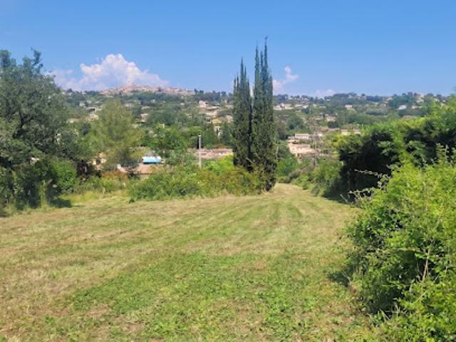 Vente Terrain 1355 m2 La Colle sur Loup