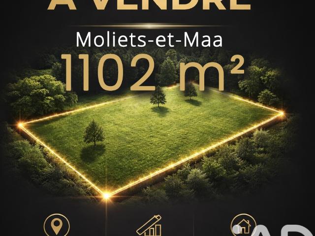 Vente Terrain 1 102 m²