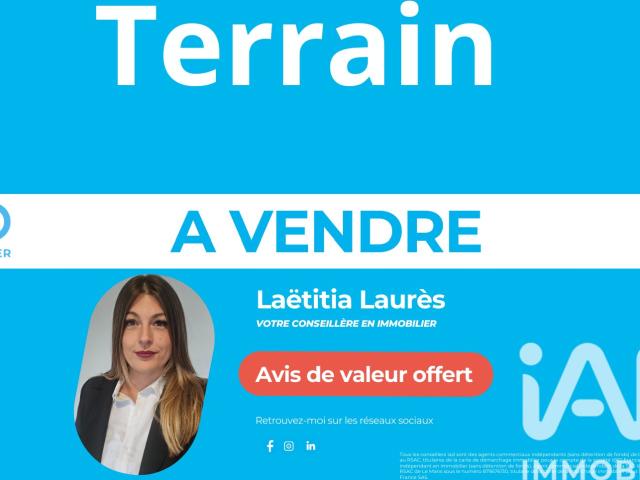 Vente Terrain 1 900 m²