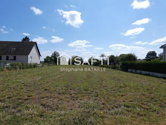 Vente Terrain 2400 m2 Monts sur Guesnes