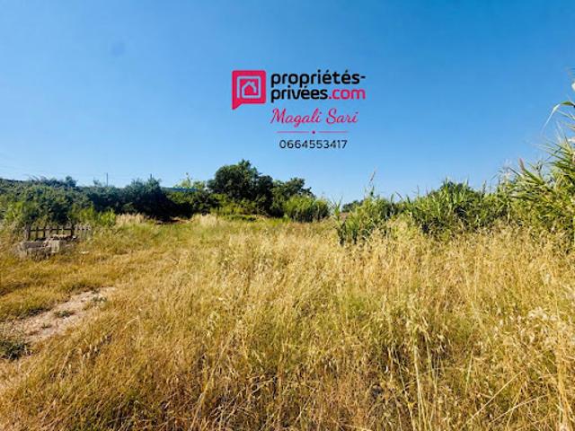 Vente Terrain 2435 m2 Salindres