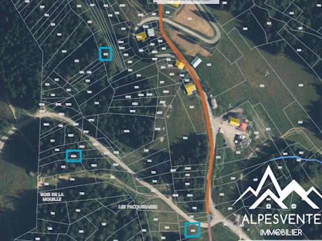 Vente Terrain 2497 m2 Les Gets