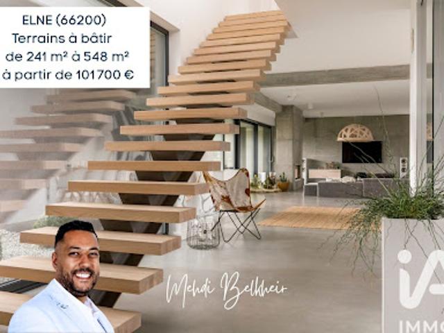 Vente Terrain 268 m2 Elne