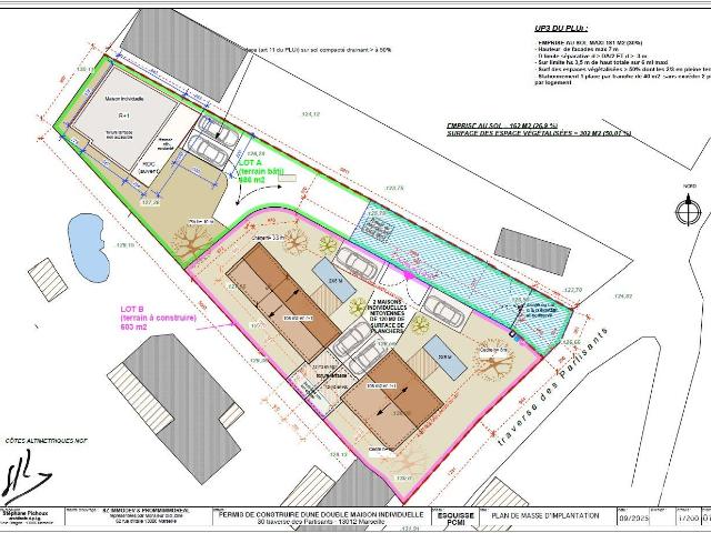 Vente Terrain 270 m²
