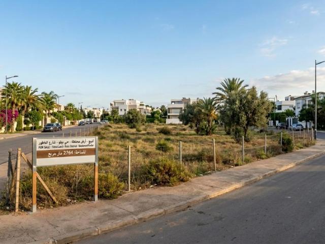 Vente terrain 2764 m² à Casablanca