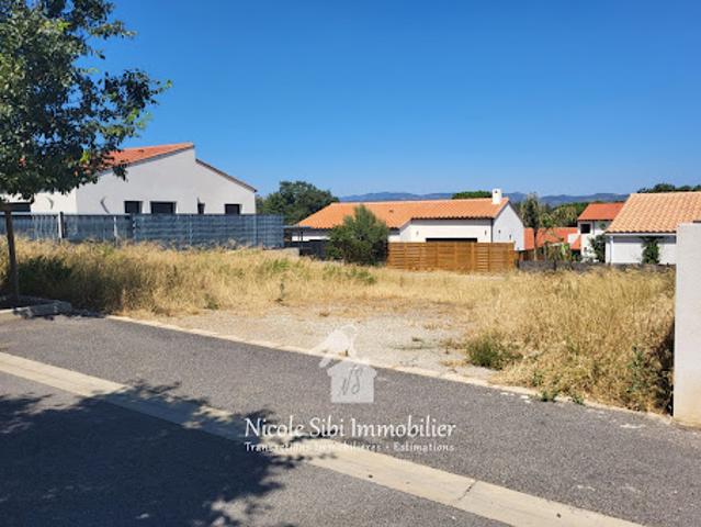 Vente Terrain 280 m2 Corbère les Cabanes