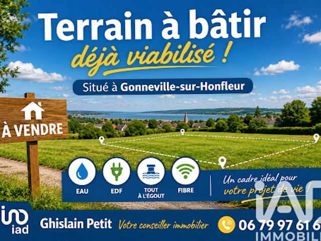 Vente Terrain 2925 m2 Gonneville sur Honfleur