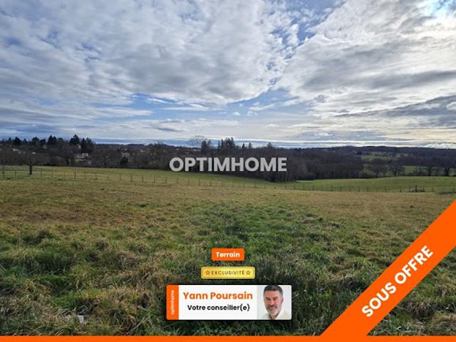 Vente Terrain 2969 m2 Aureil