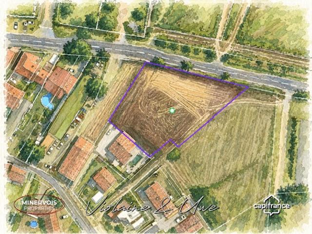 Vente Terrain 2005 m2 Cesseras
