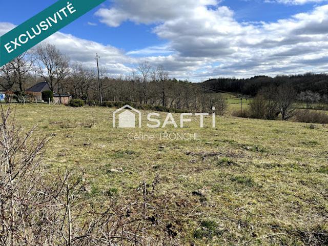 Vente Terrain constructible 2100 m2 Turenne