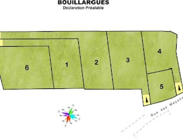Vente Terrain 358 m2 Bouillargues