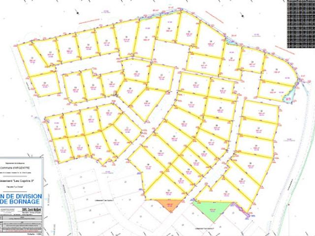 Vente Terrain 366 m2 Argentré