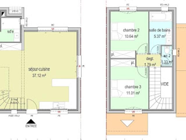 Vente Terrain 369 m2 Llupia