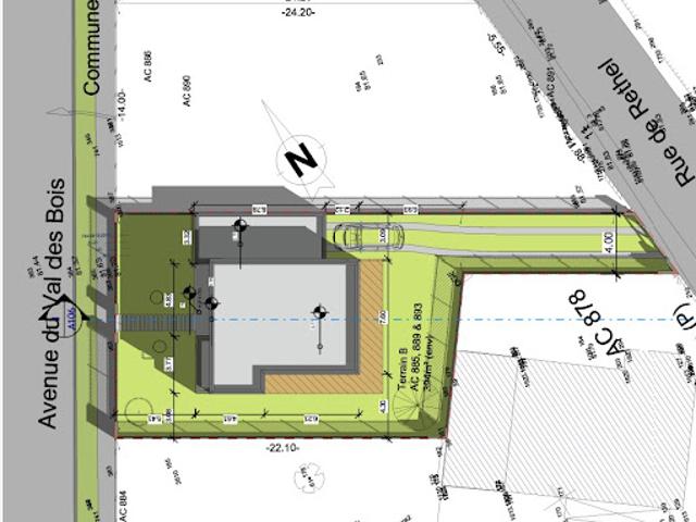 Vente Terrain 381 m2 Warmeriville