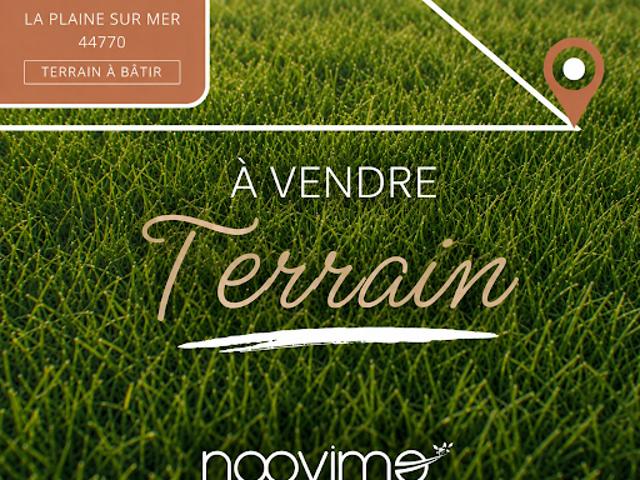 Vente Terrain 386 m2 La Plaine sur Mer