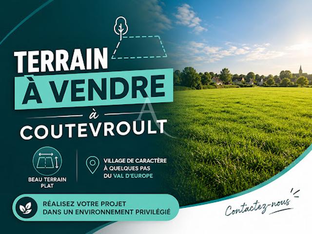 Vente Terrain 397 m2 Coutevroult