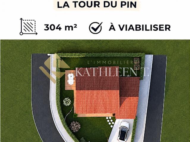 Vente Terrain 304 m2 La Tour du Pin