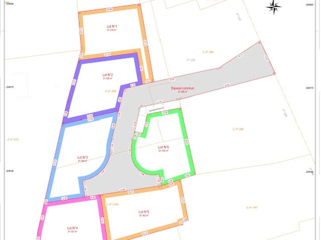 Vente Terrain 305 m2 Vernet