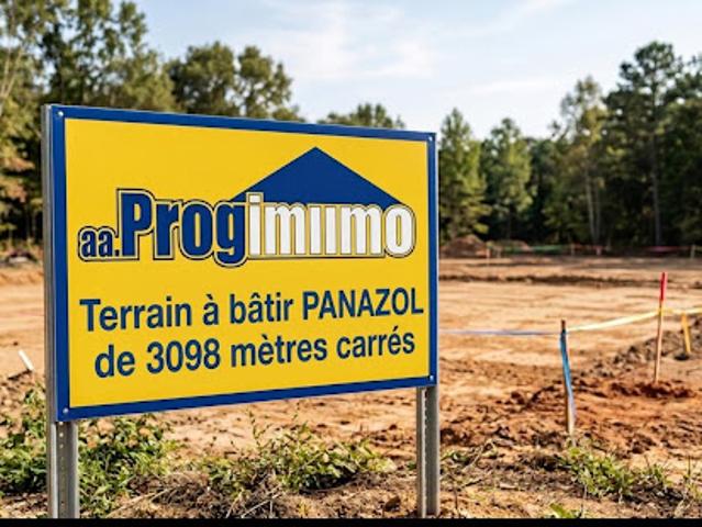 Vente Terrain 3098 m2 Panazol