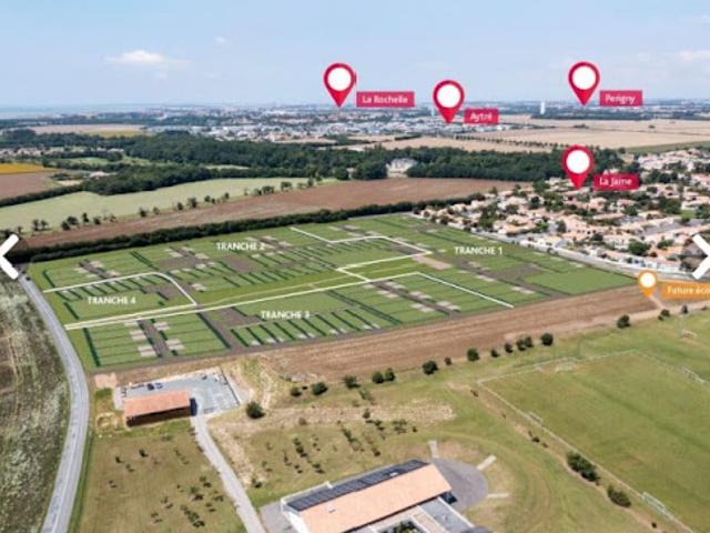 Vente Terrain 327 m2 La Jarne