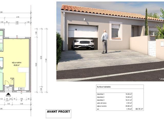 Vente Terrain 326 m²