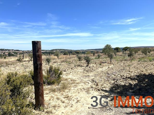 Vente Terrain 3341 m2 Lespignan
