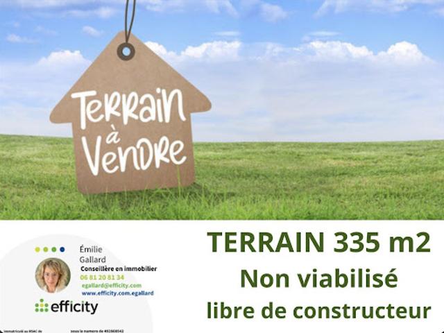 Vente Terrain 335 m2 Bretignolles sur Mer