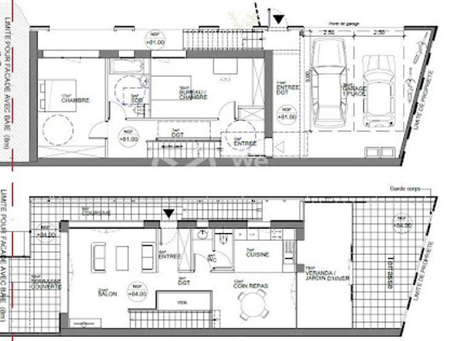Vente Terrain 440 m2 Magny le Hongre