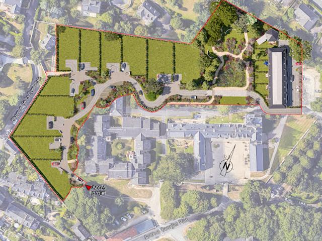 Vente Terrain 447 m2 Dinard