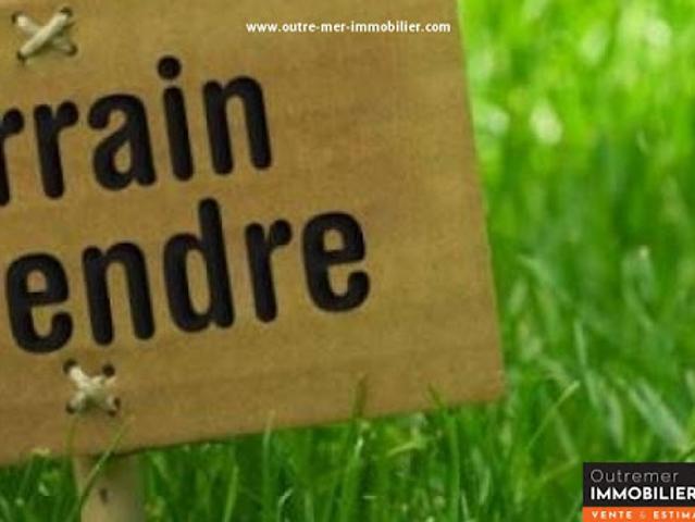 Vente Terrain 450 m2 Sainte Anne