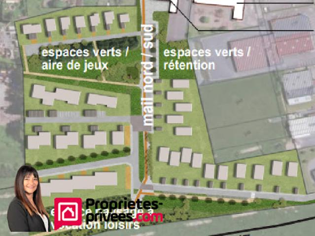 Vente Terrain 456 m2 Mably