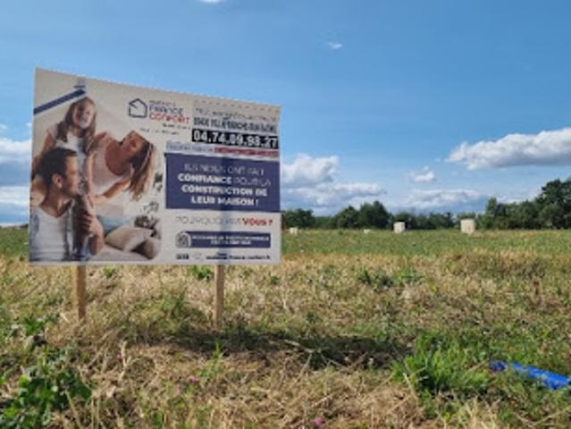 Vente Terrain 466 m2 Montanay