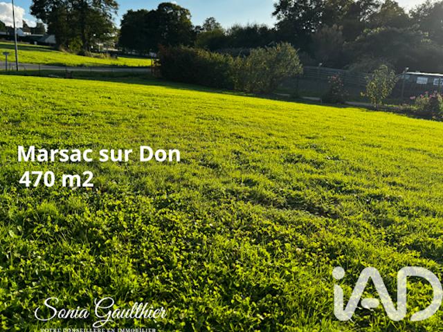 Vente Terrain 470 m2 Marsac sur Don