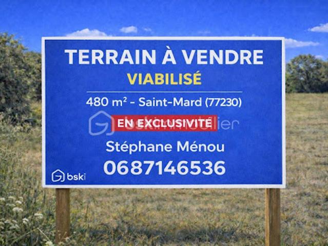 Vente Terrain 483 m2 Saint Mard