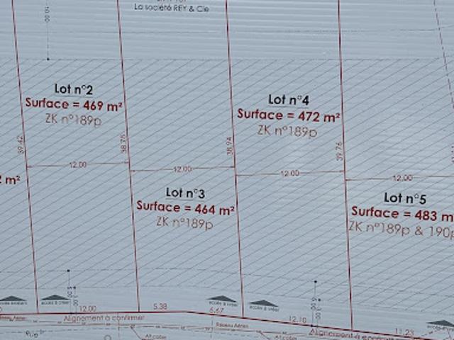 Vente Terrain 483 m2 Saint Mars de Coutais