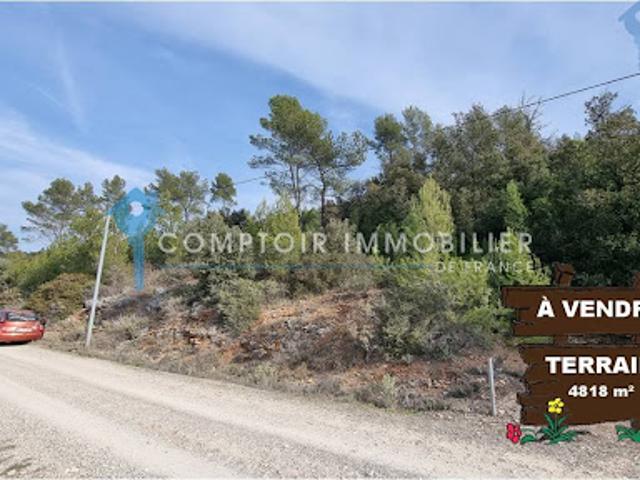 Vente Terrain 4818 m2 Taradeau