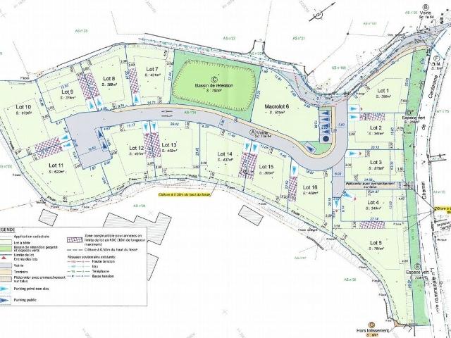 Vente Terrain 487 m²