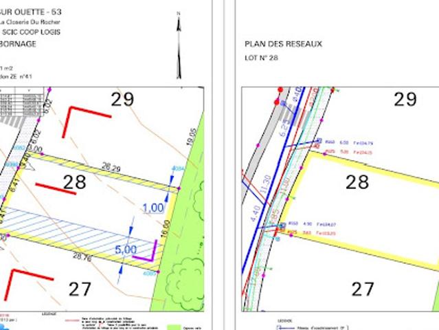 Vente Terrain 491 m2 Soulgé sur Ouette