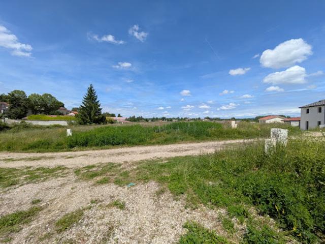 Vente Terrain 400 m2 Chalamont