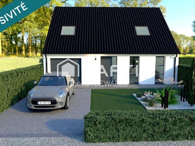Vente Terrain constructible 400 m2 Ghyvelde